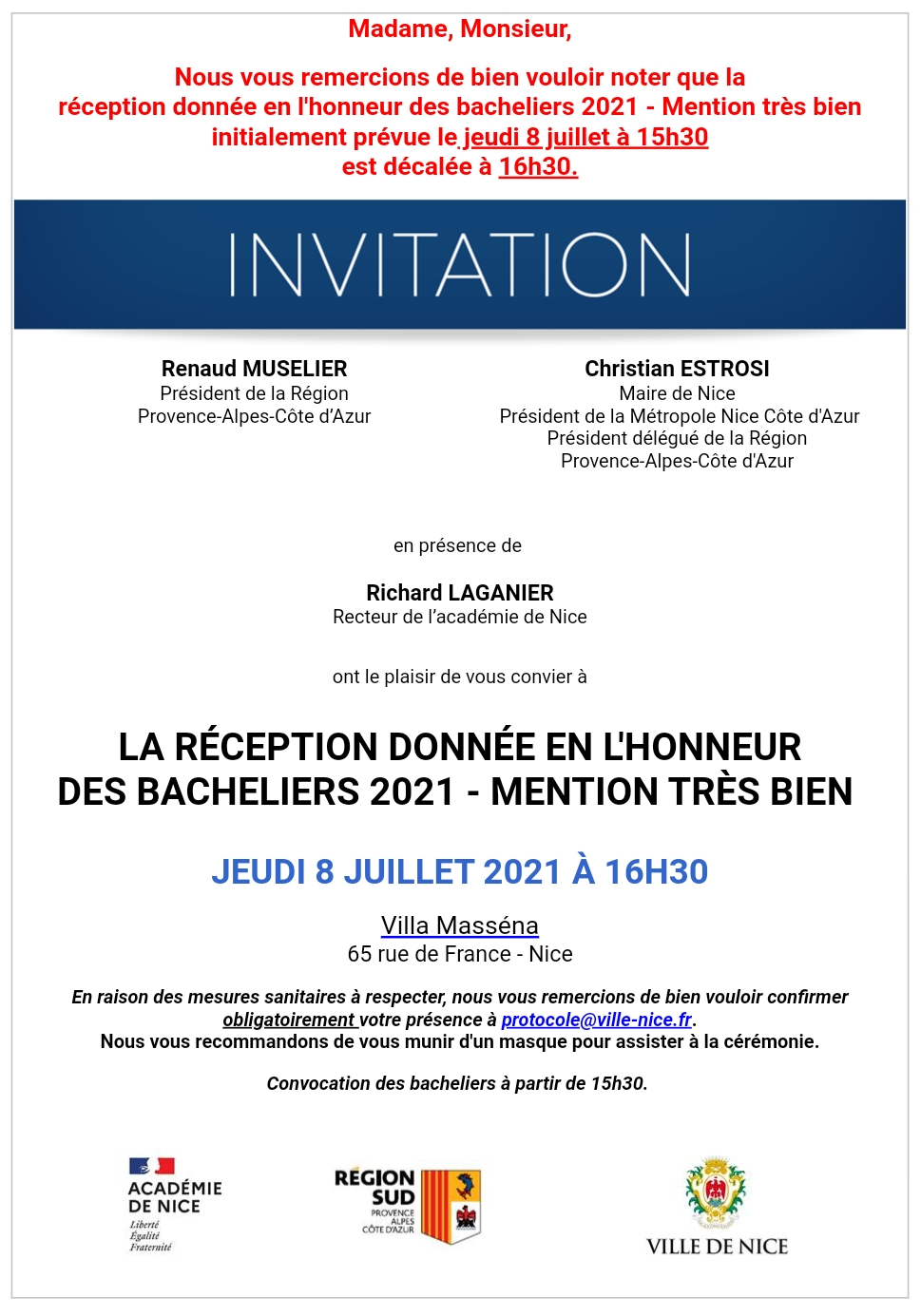 invitation bac mention tres bien